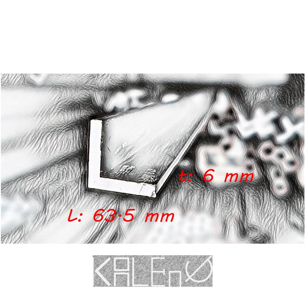 Siku Aluminium (2½") 63.5 x 63.5 x 6 mm