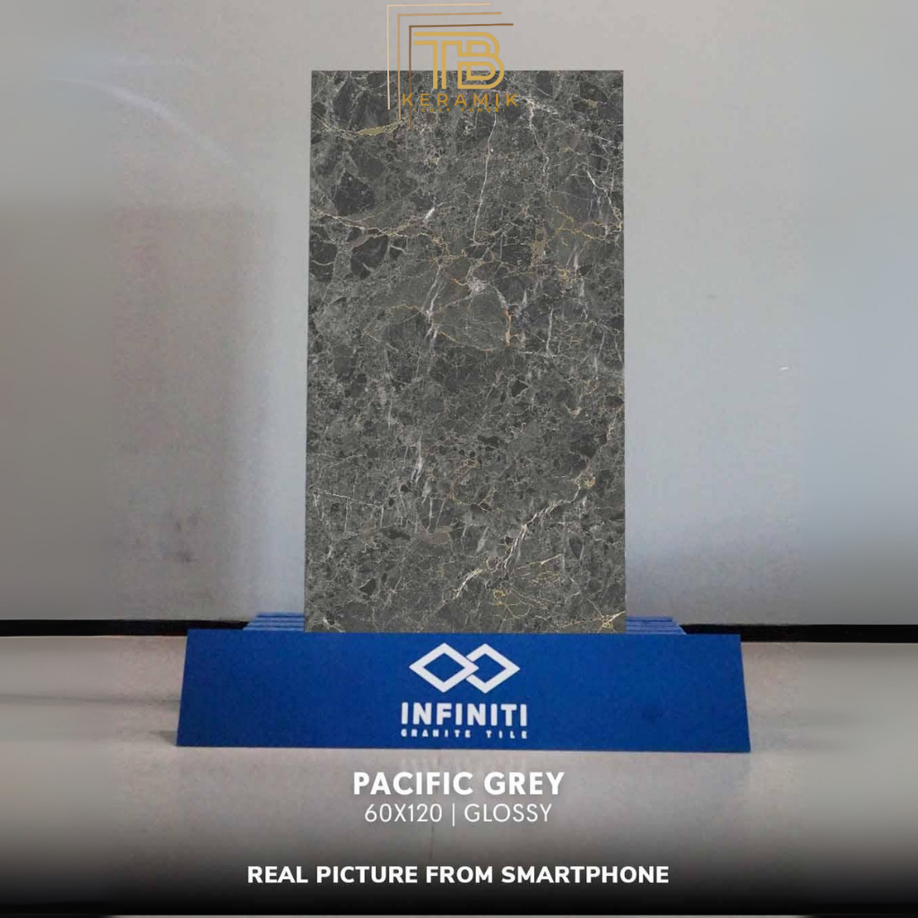 Granit 60x120 Infiniti Pacific grey | Glazed Polished