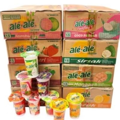 MINUMAN ALE - ALE RASA JERUK, APEL, ANGGUR ISI 24