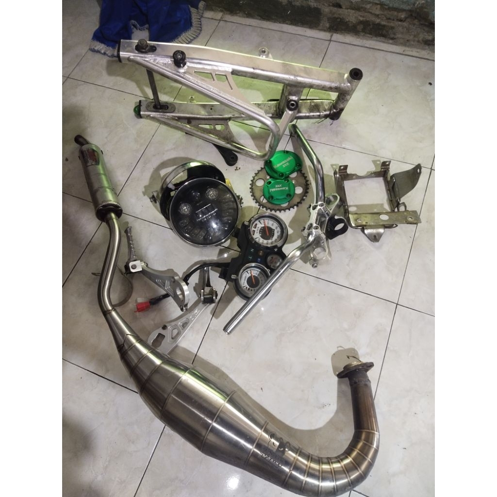 knalpot jmf ninja R, ss cobra