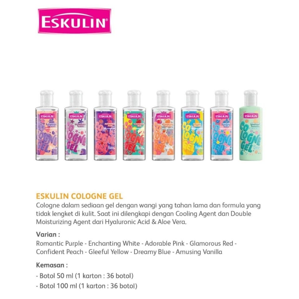 ESKULIN COLOGNE GEL