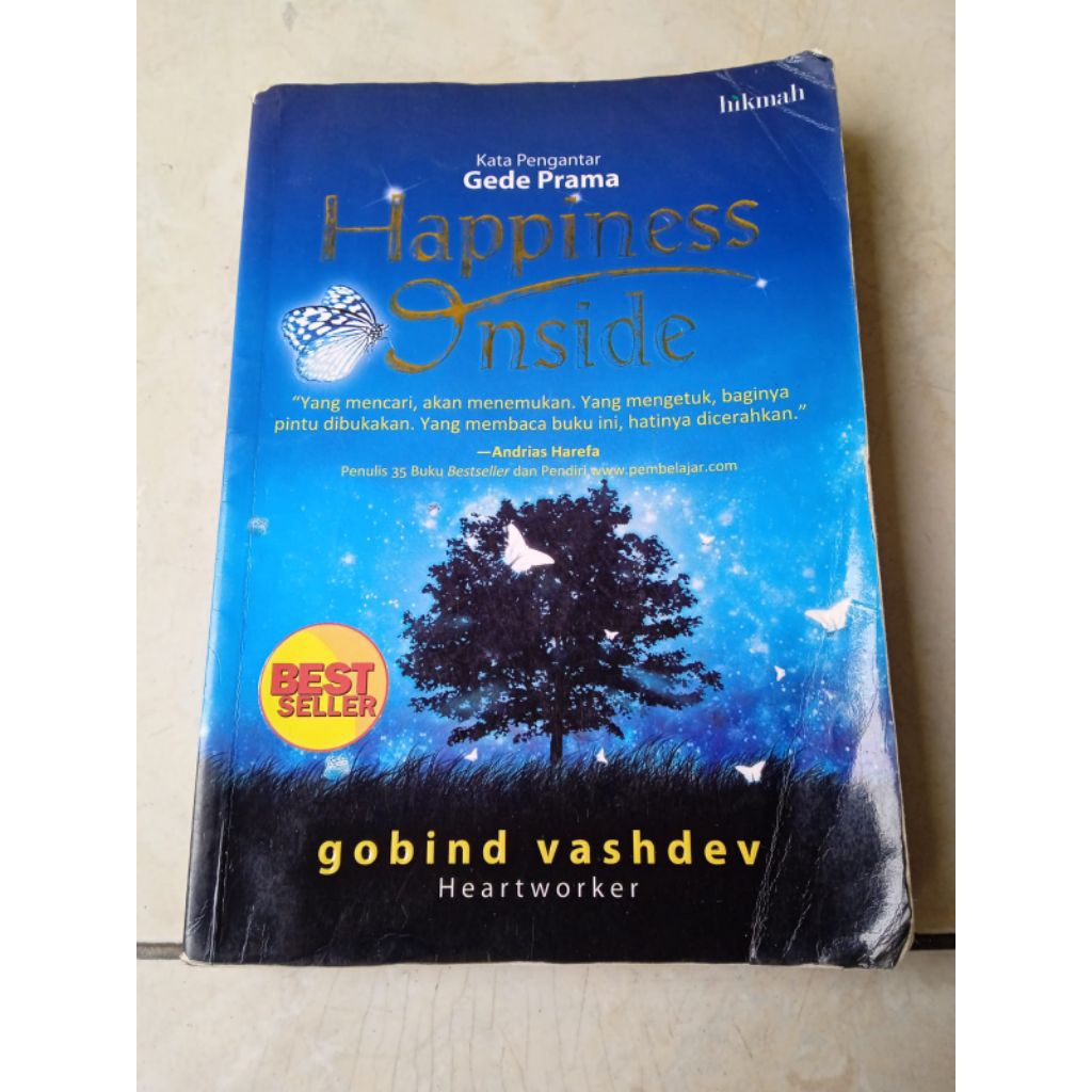 Buku Happiness Inside by Gobind Vashdev
