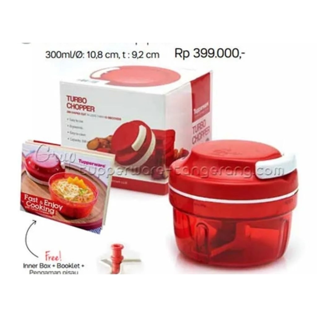 Turbo Chopper Tupperware