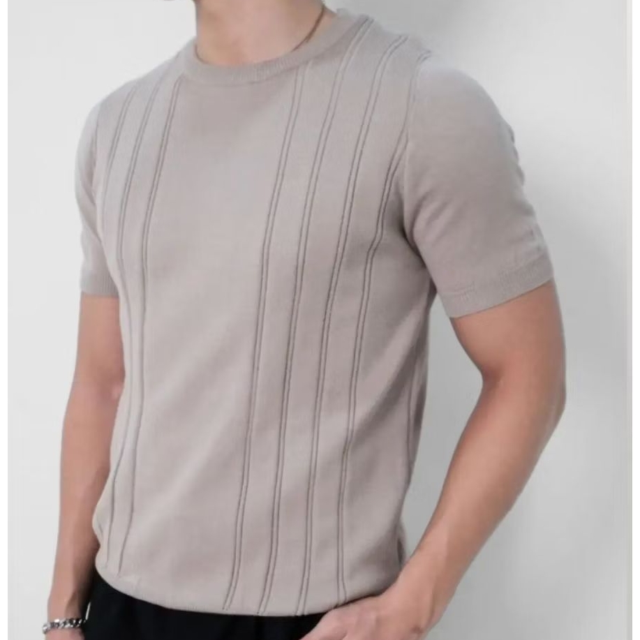 Kaos Rajut Pria Blouse Rajut Pria Atasan Rajut Pria