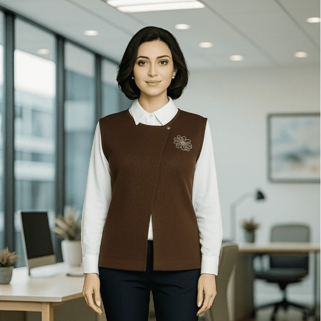 Vest Kimmy Cardigan Vest rompi rajut premium