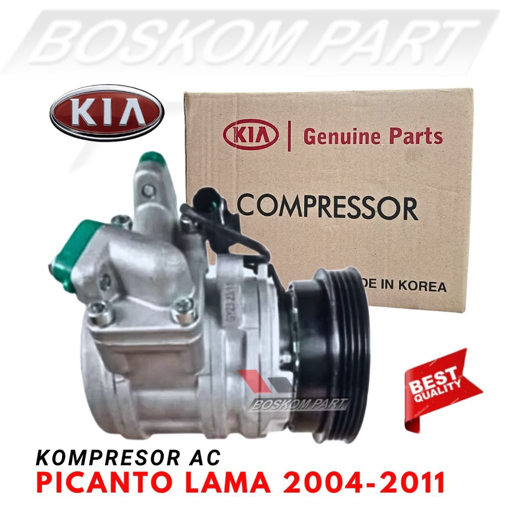 Kompresor Ac Kia Picanto Lama Old 2004-2011 Picanto Lama