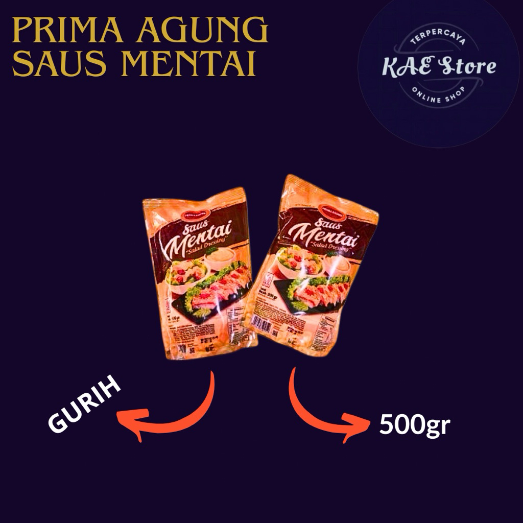 

Prima Agung Saus Mentai 500gr Halal