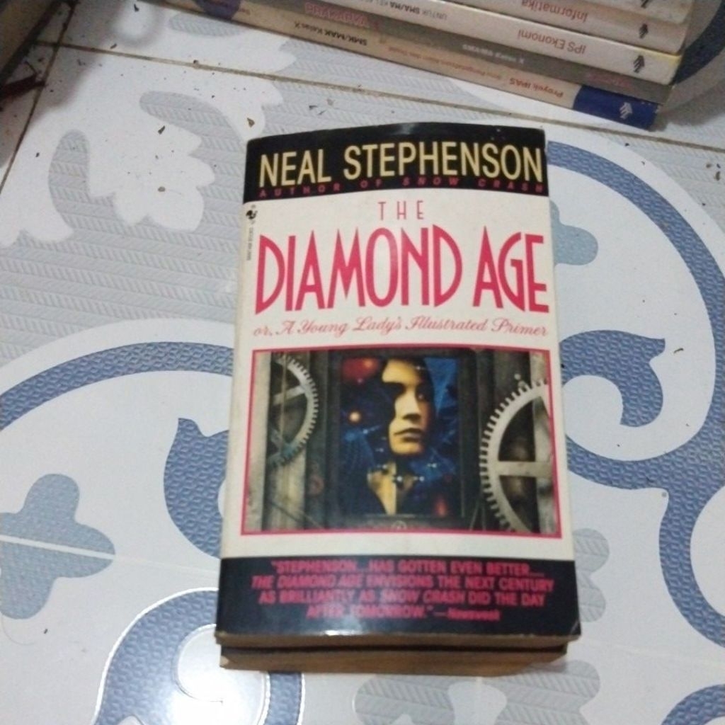 NOVEL THE DIAMOND AGE ( NEAL STEPHENSON)BAHASA INGGRIS