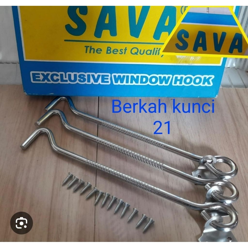 Cantolan jendela/hak angin panjang 20 cm