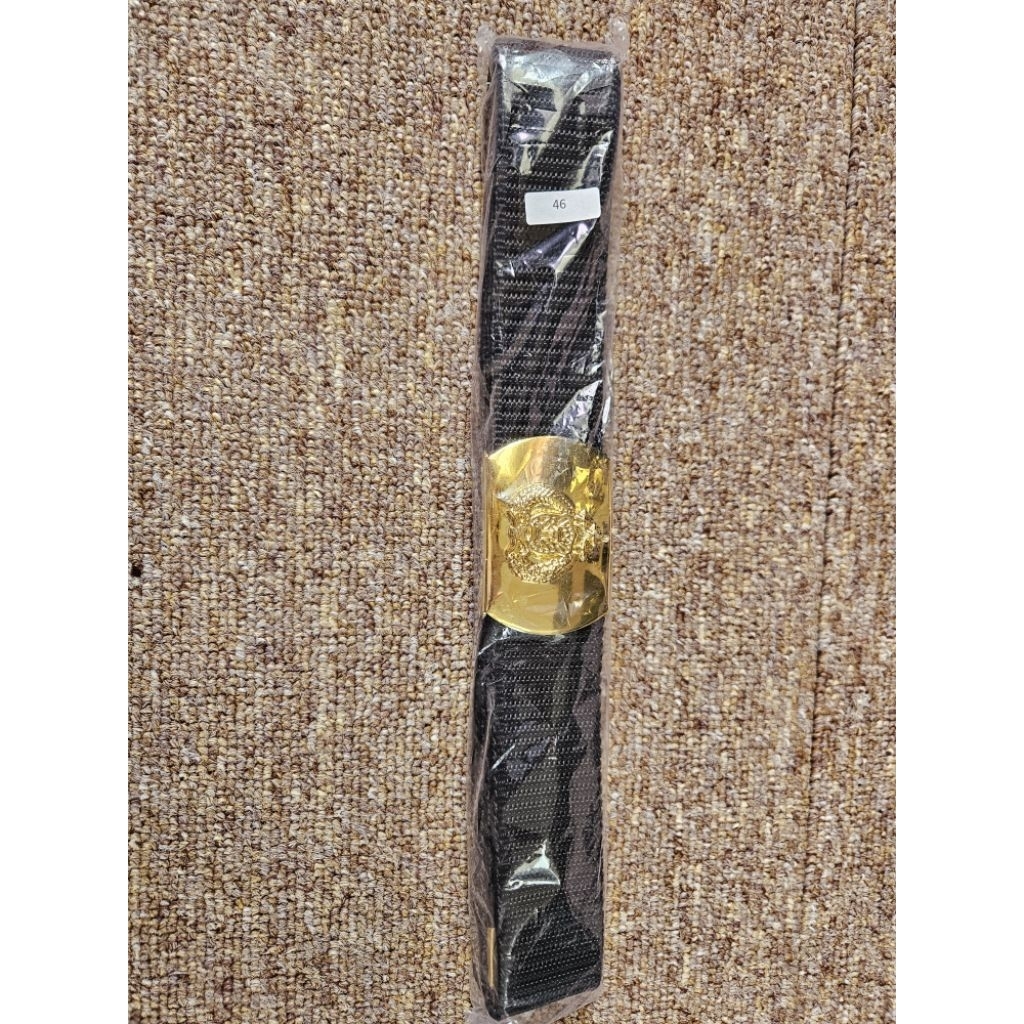 Sabuk PDH Polri Original/Ikat Pinggang PDH Polri