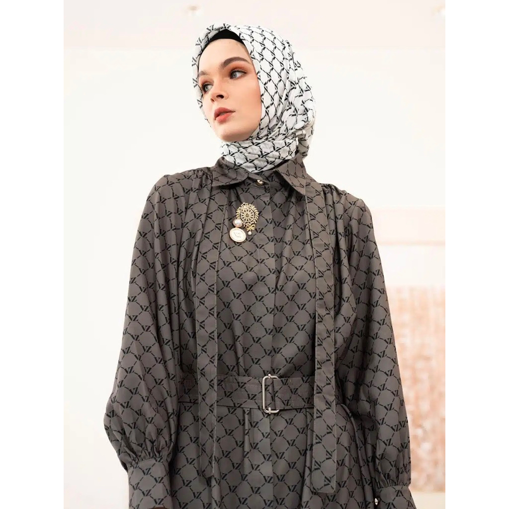 PRELOVED VZ DRESS MONOGRAM VIVI ZUBEDI PUFF EU DE PARFUME