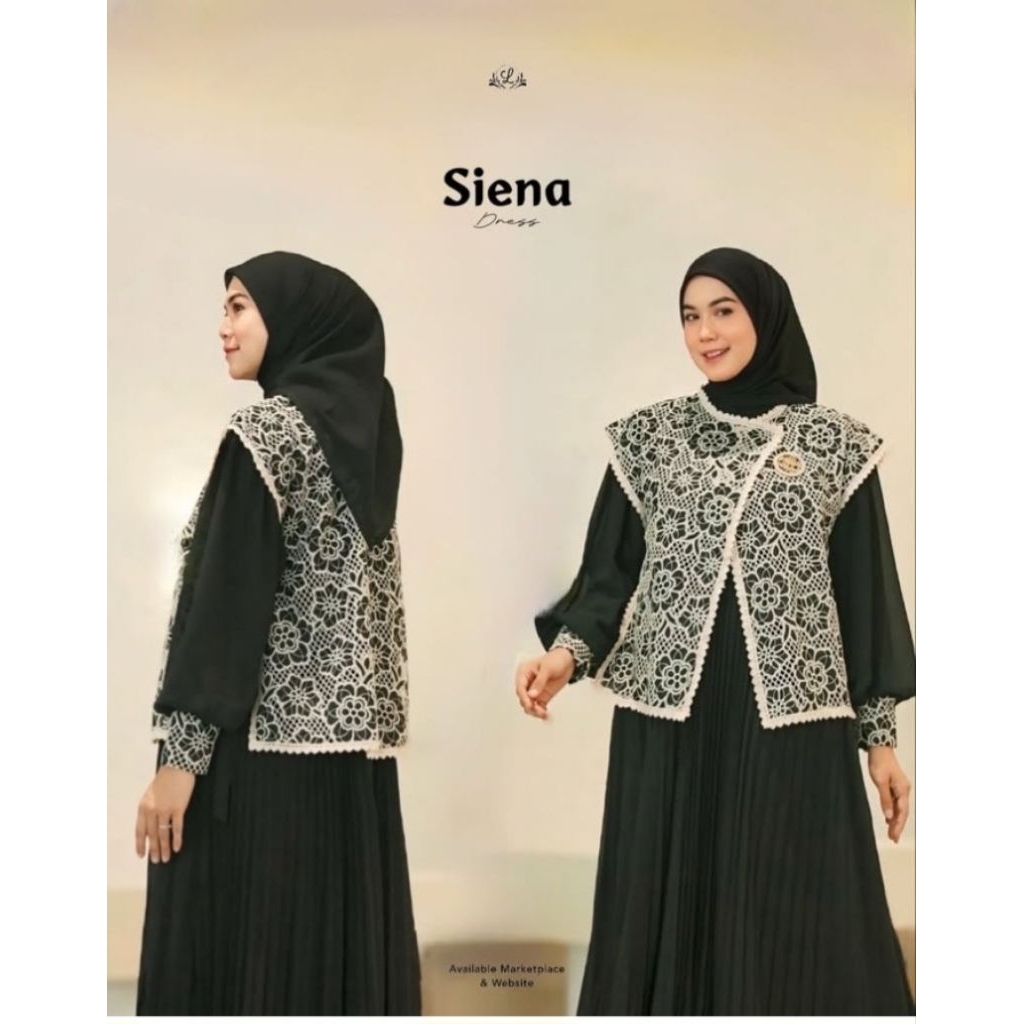 DRESS LAYKA SIENA | DRESS WANITA PREMIUM | DRESS KATBOL BUNGA