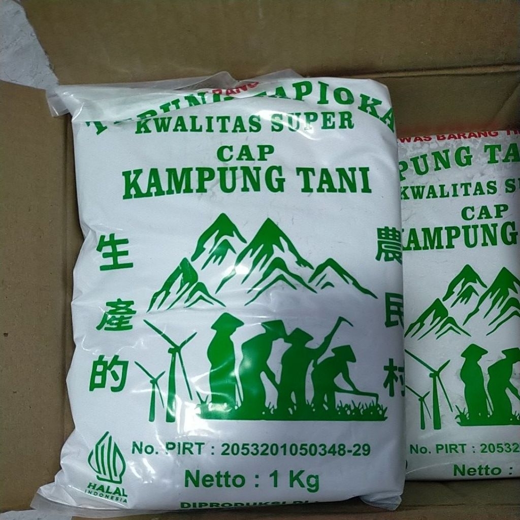 Tepung Tapioka Cap Kampung Tani 1 kg