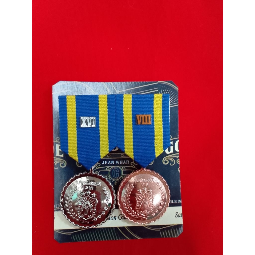 Satyalencana pdu 2 mendali polri