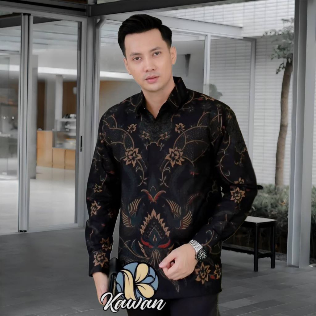 batik pria lengan panjang Premium outfit kondangan batik termurah berkualitas