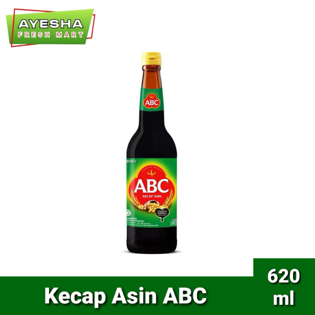 Kecap Asin ABC Botol Kaca