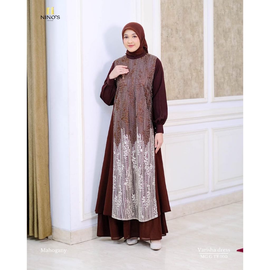 Ninos - Ninos Varisha dress /Gamis Ninos Premium / Dress Ninos Original