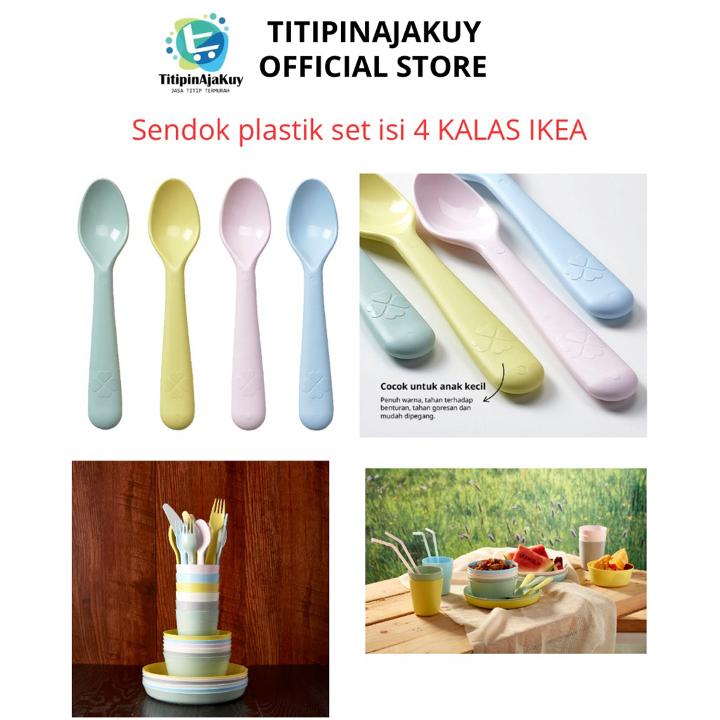 Sendok makan anak sendok bayi sendok plastik KALAS