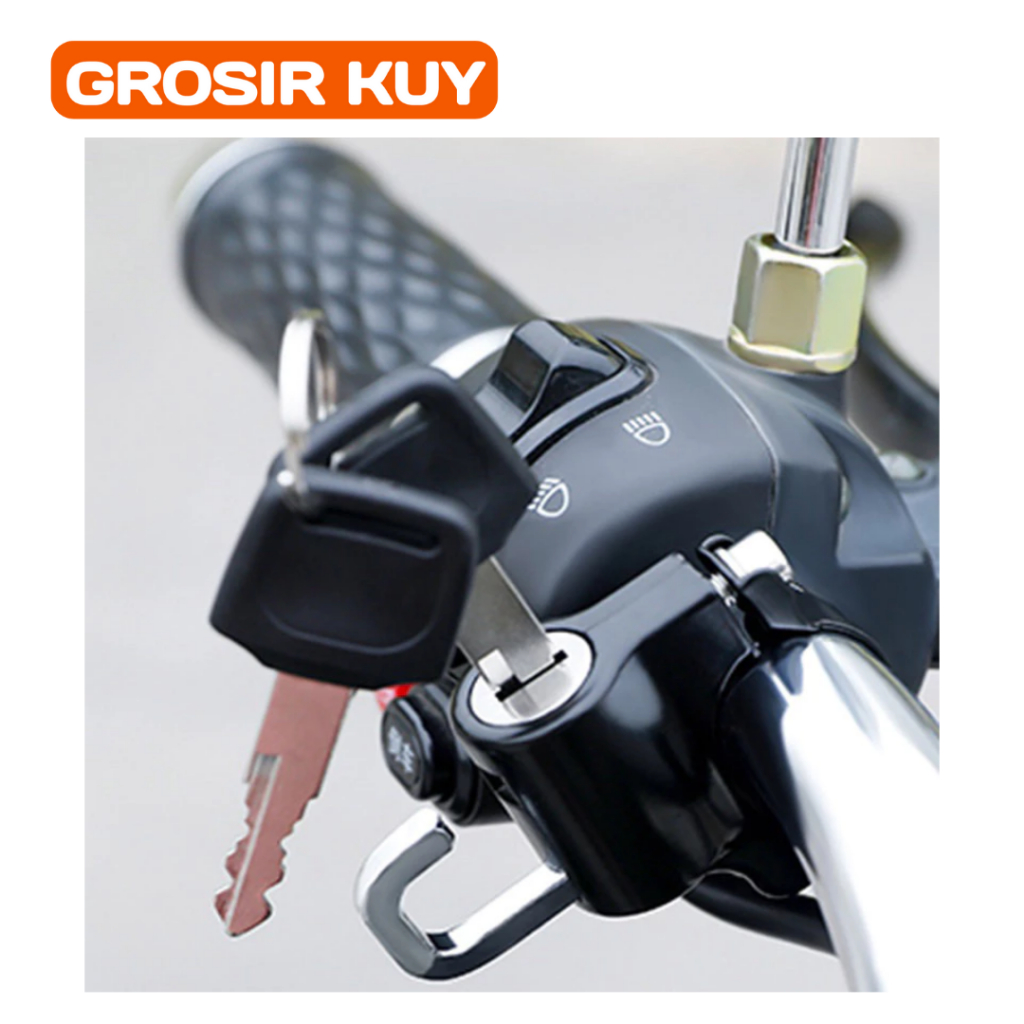 Gembok Helm Anti Maling Kunci Helm Motor Anti Kunci Pengaman Helm Motor Helm Motor Anda Dengan Gembo