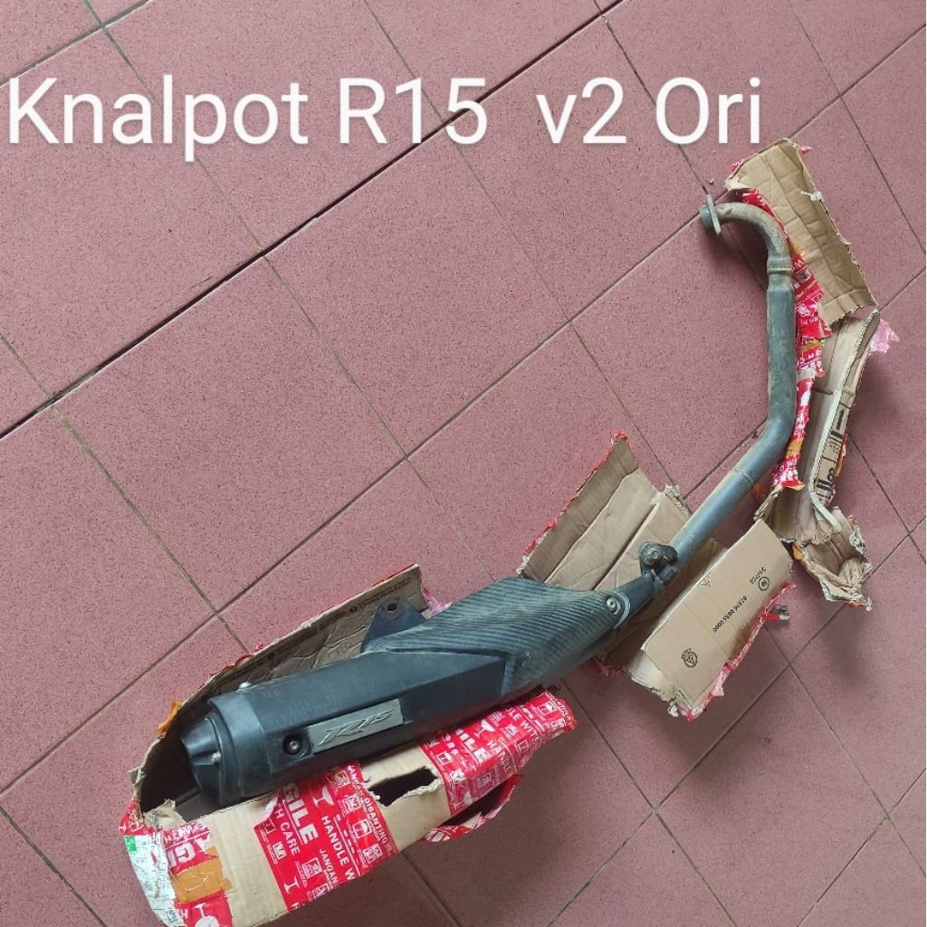 Knalpot R15 V2 Ori standar