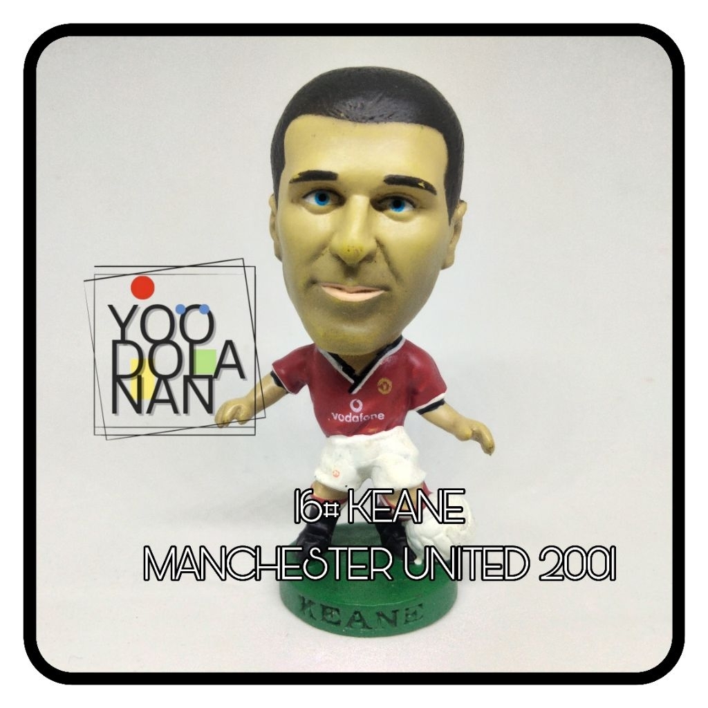 16# KEANE - MANCHESTER UNITED 2001 CORINTHIAN PROSTARS FIGURE PEMAIN BOLA