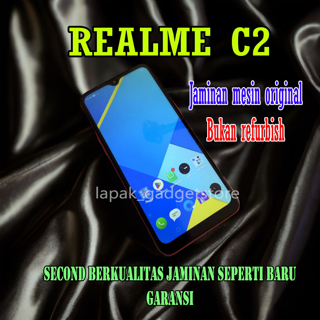 HP REALME C2 BEKAS SECOND GARANSI 4G LTE NORMAL SIAP PAKAI