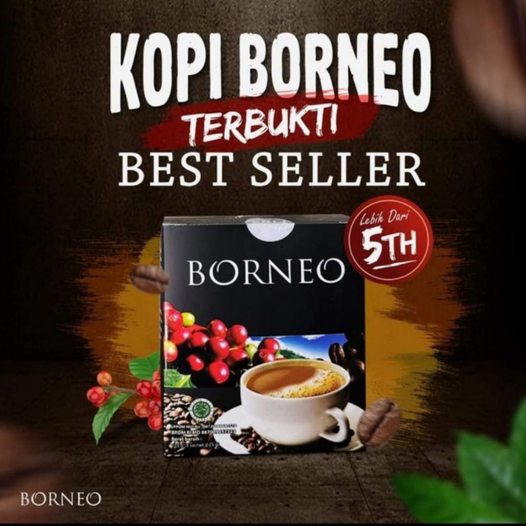 Kopi Borneo Asli Original Per Box
