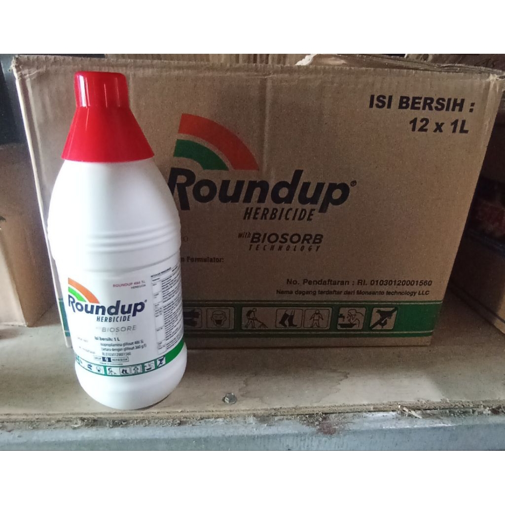 Roundap 1 liter, herbisida pembasmi rumput