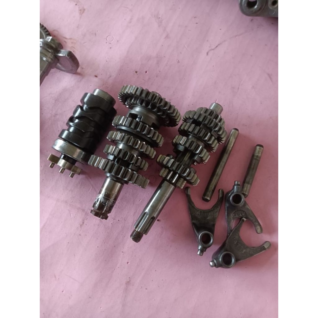 gigi rasio set Yamaha touch125 aplikasi ke 125z