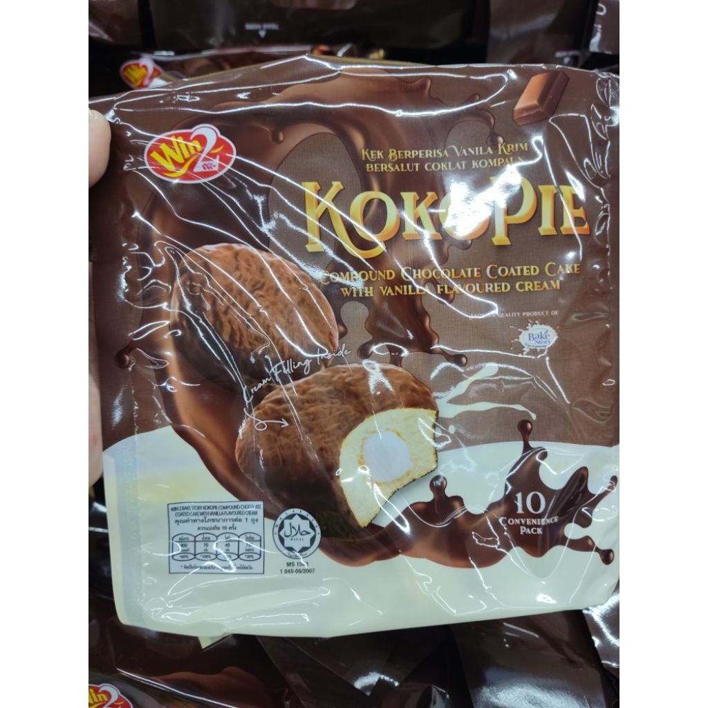 

winwin cocopie coklat 20gr x 10