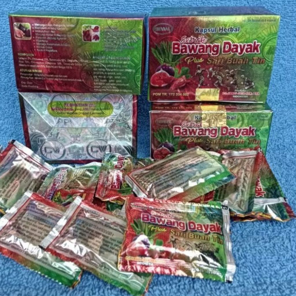BAWANG DAYAK KAPSUL 100 % ORIGINAL