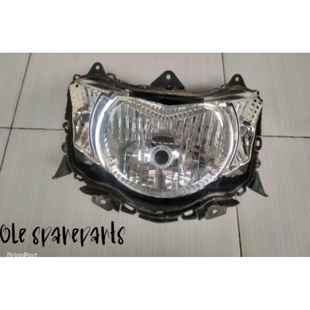 reflektor lampu depan soul gt 125 xeon gt 125 second original layak pakai