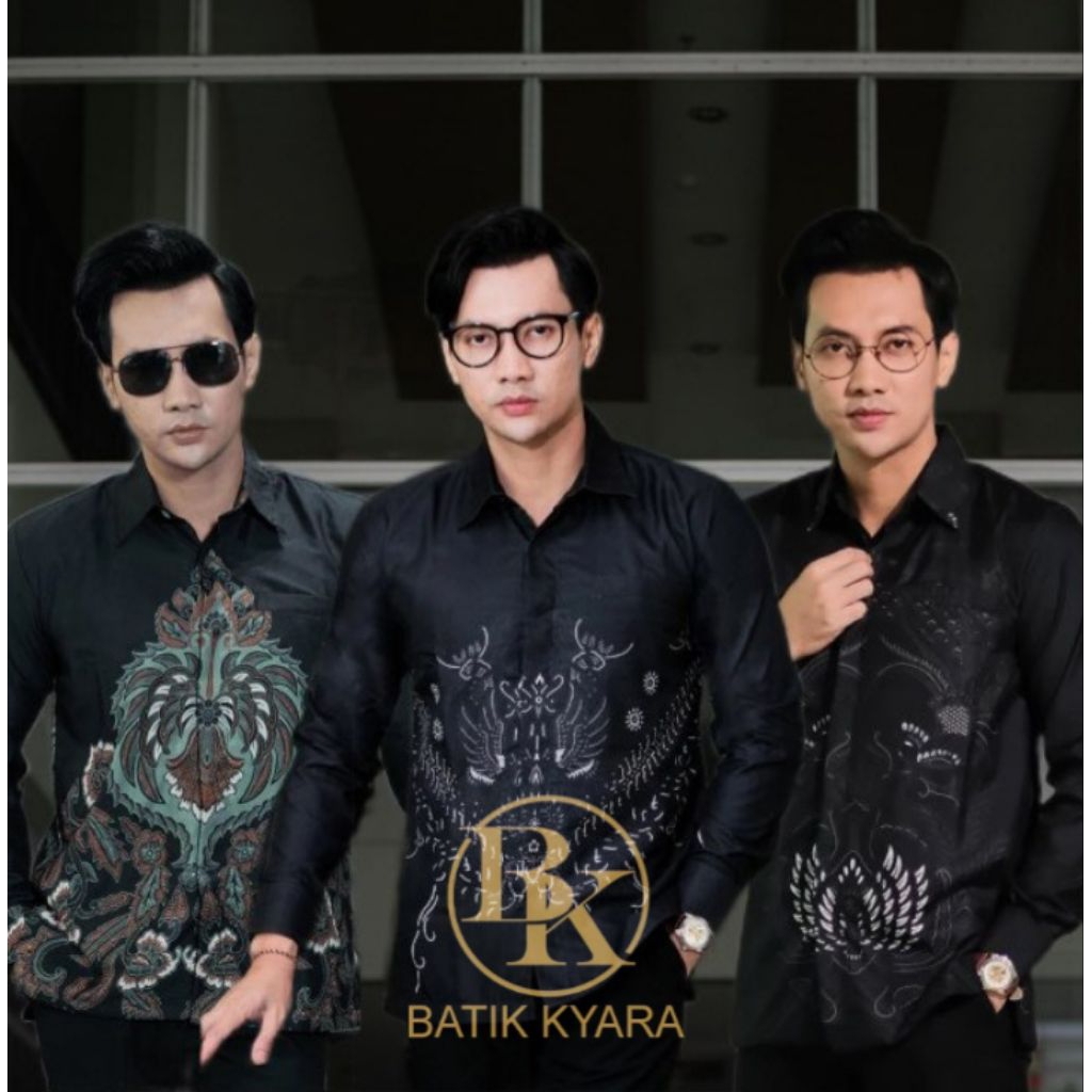 Kemeja Batik Pria Jumbo Big Size M L XL XXL XXXL XXXXL XXXXXL Kemeja Batik Jumbo Pria Lengan Panjang