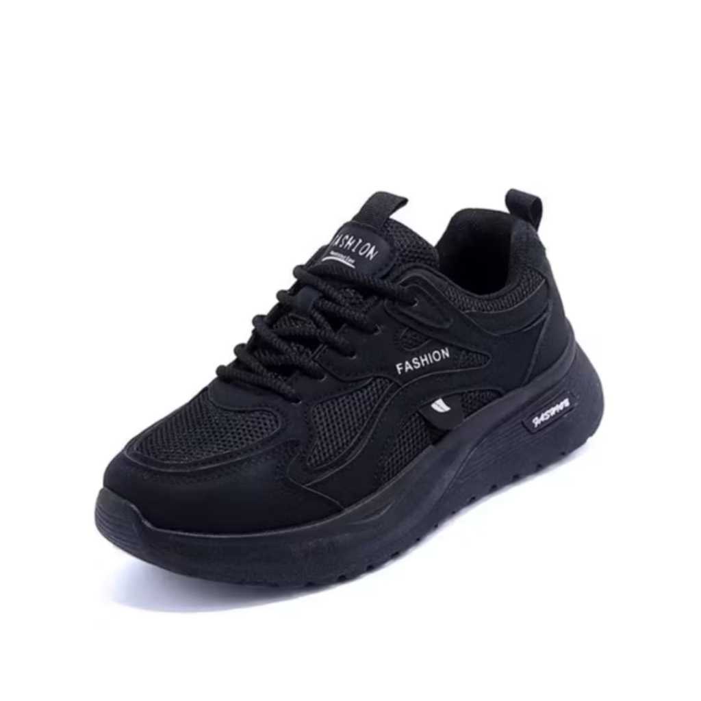 Sepatu Wanita Korea Korea Fashion Sekolah Hitam Casual Shoes