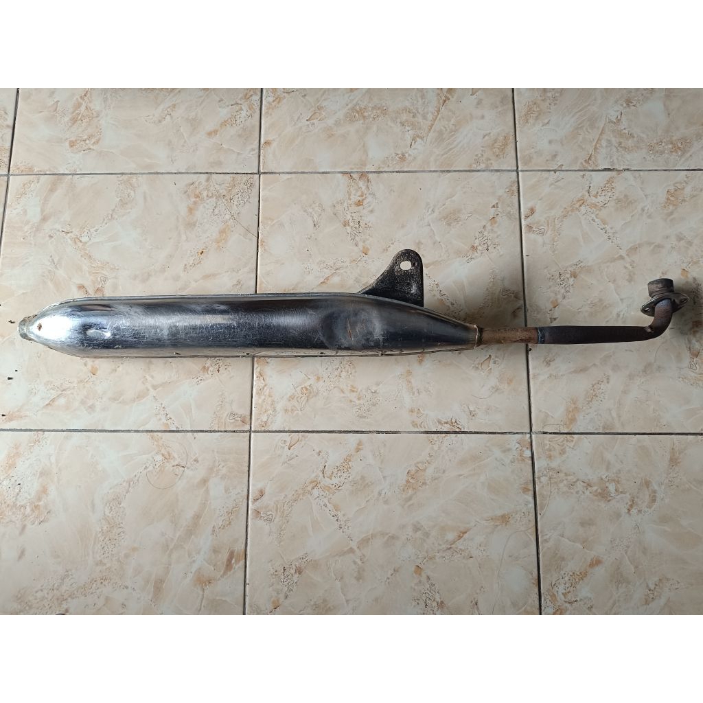 knalpot C70 original set pangkon