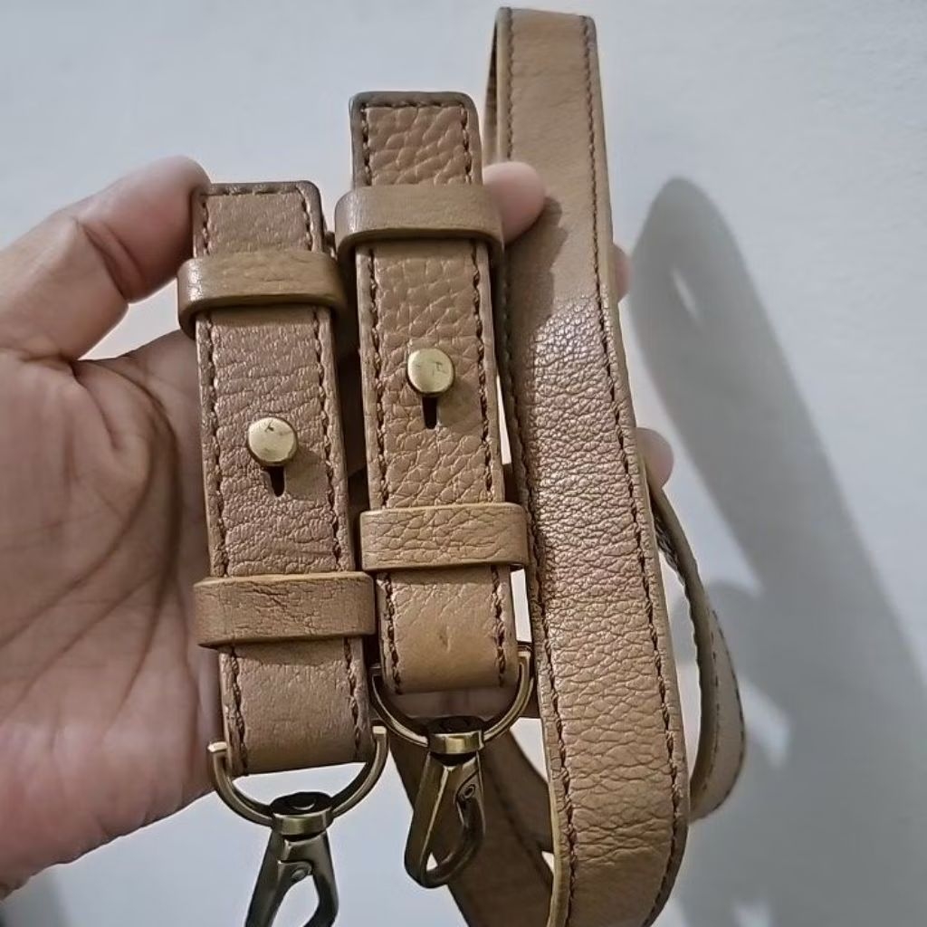 tali tas long strap tali panjang LS tas fossil original fossil preloved