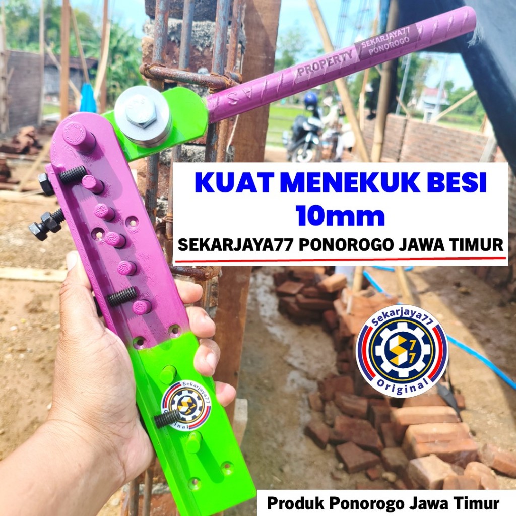 Bending Besi 10mm Cakar Ayam Begel | Bisa Untuk Besi 4 6 8mm | Sekarjaya77 Ponorogo SJUc06