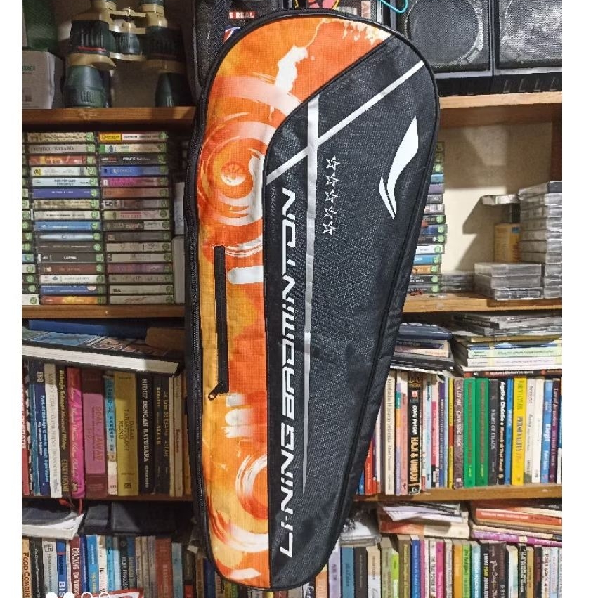 Tas raket badminton li-ning 2 resleting