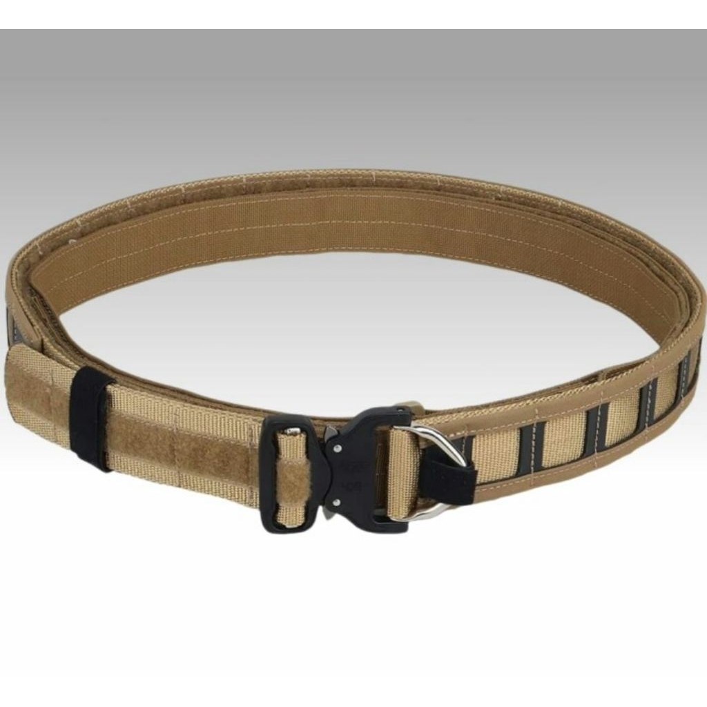 warbelt tactical dua belt/kopel tactical double layer belt impor
