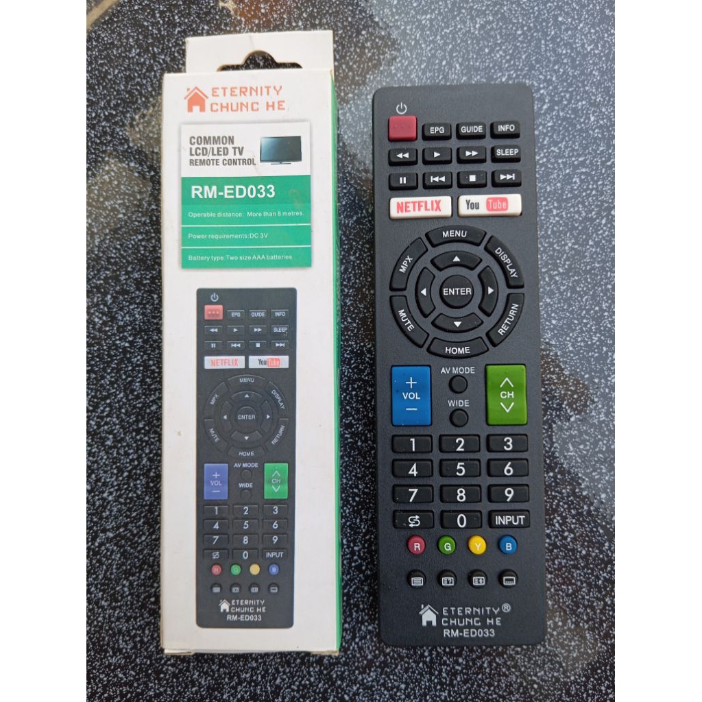 Remote TV Sharp Android Smart TV Sharp YouTube