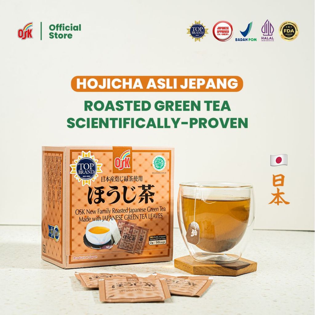 OSK Roasted Japanese Green Tea 50's
