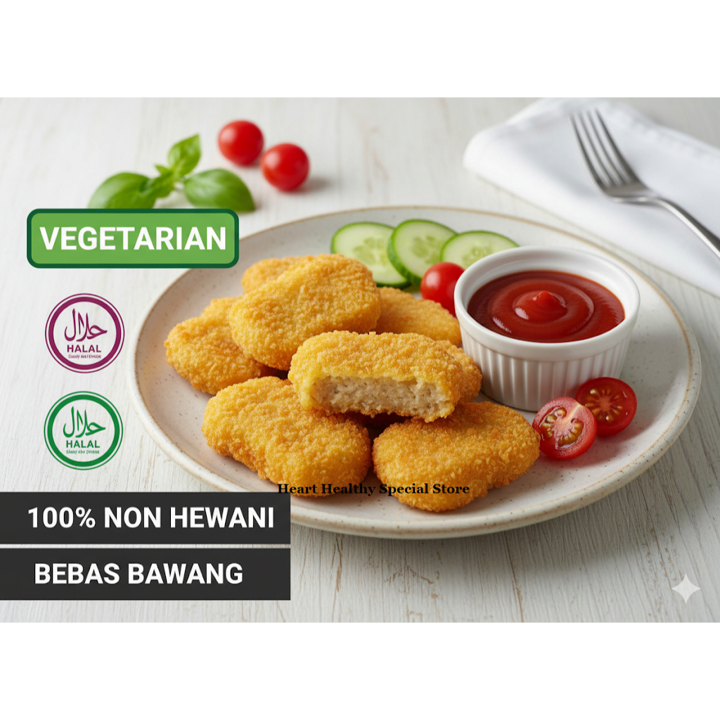 Vegood Nugget Ayam / Ikan Nabati Vegetarian & Vegan
