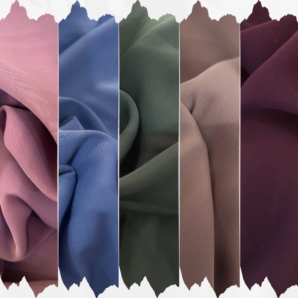 Per50cm Al Furshan Araby Silk Premium Polos Bahan Lembut Jatuh Lebar 150 cm Kain Gamis
