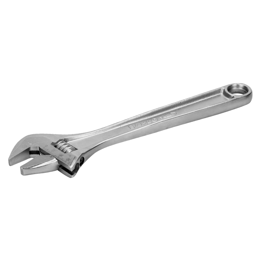 BAHCO Kunci Inggris Standard Central Nut Adjustable Wrenches with Chrome Finish No. 8069C