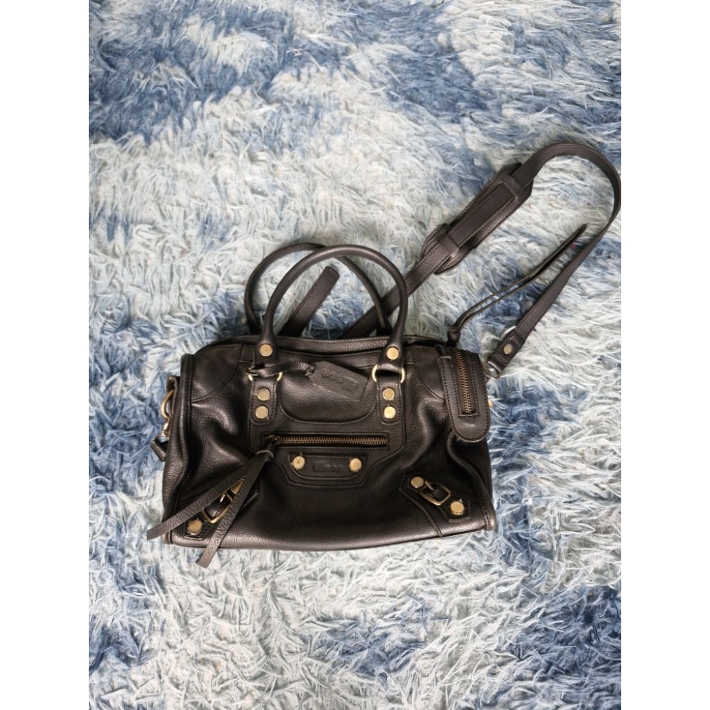 Tas wanita Leather kulit sapi brand Alinea