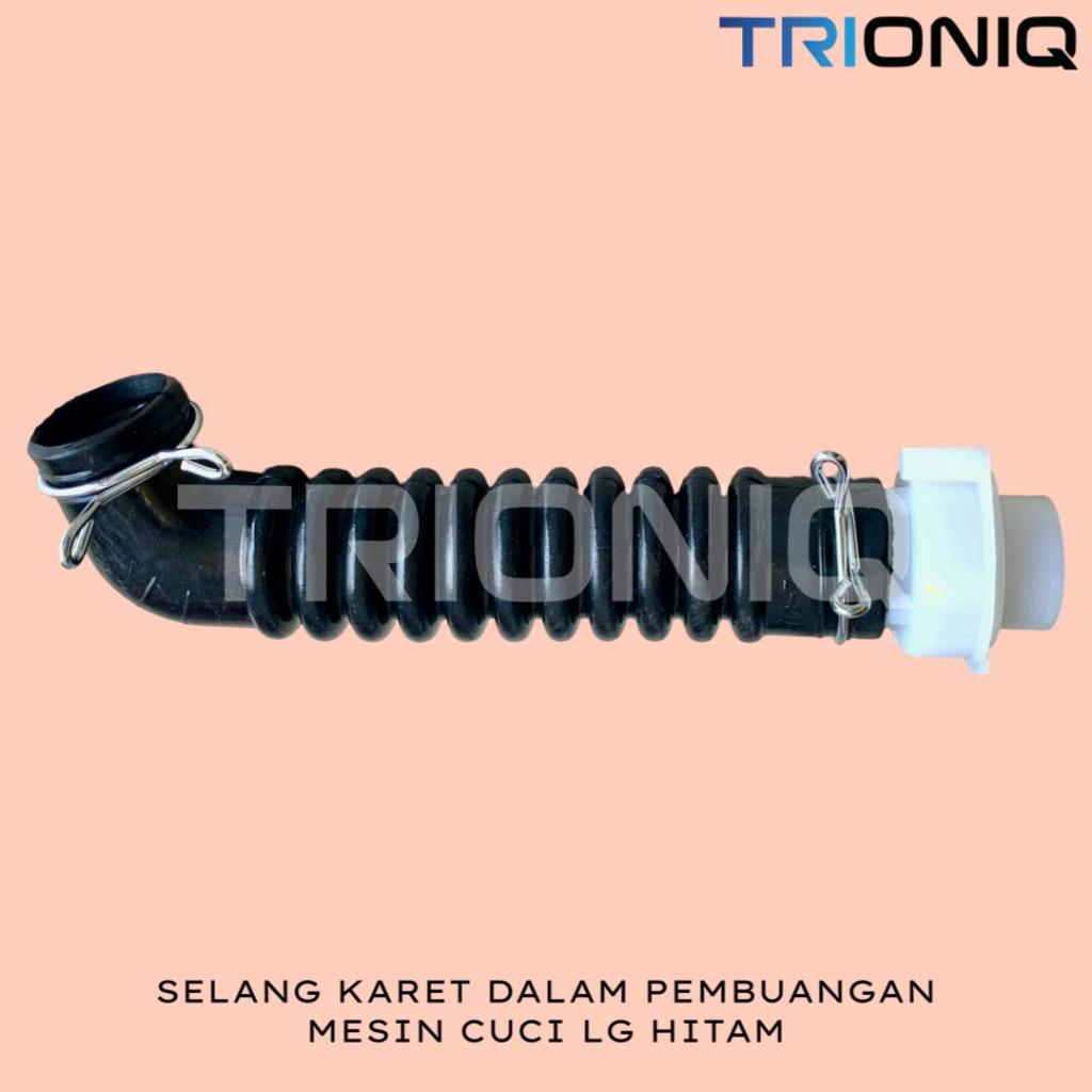 SELANG KARET DALAM PEMBUANGAN MESIN CUCI LG HITAM