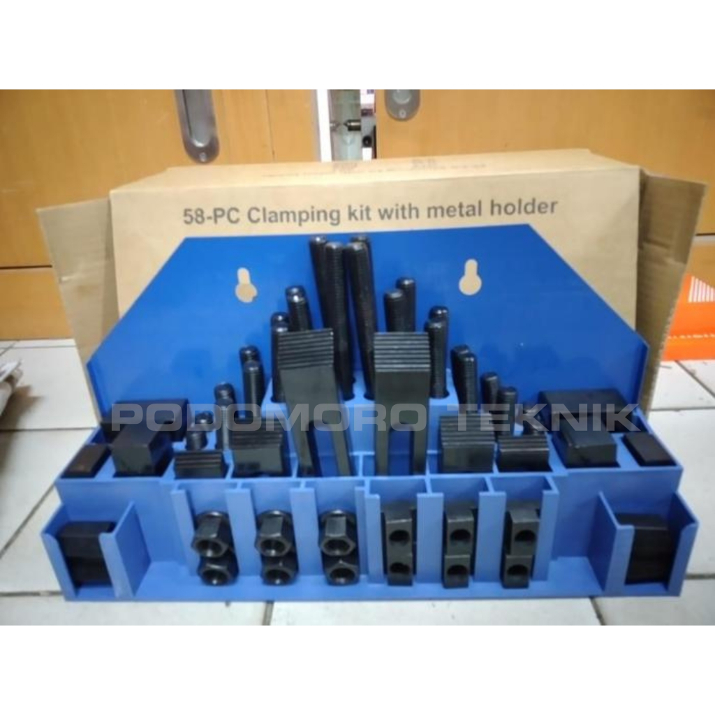 Clamping Kit M14 Clamp Set M14 Klem Penjepit Mesin Milling Clemping Set