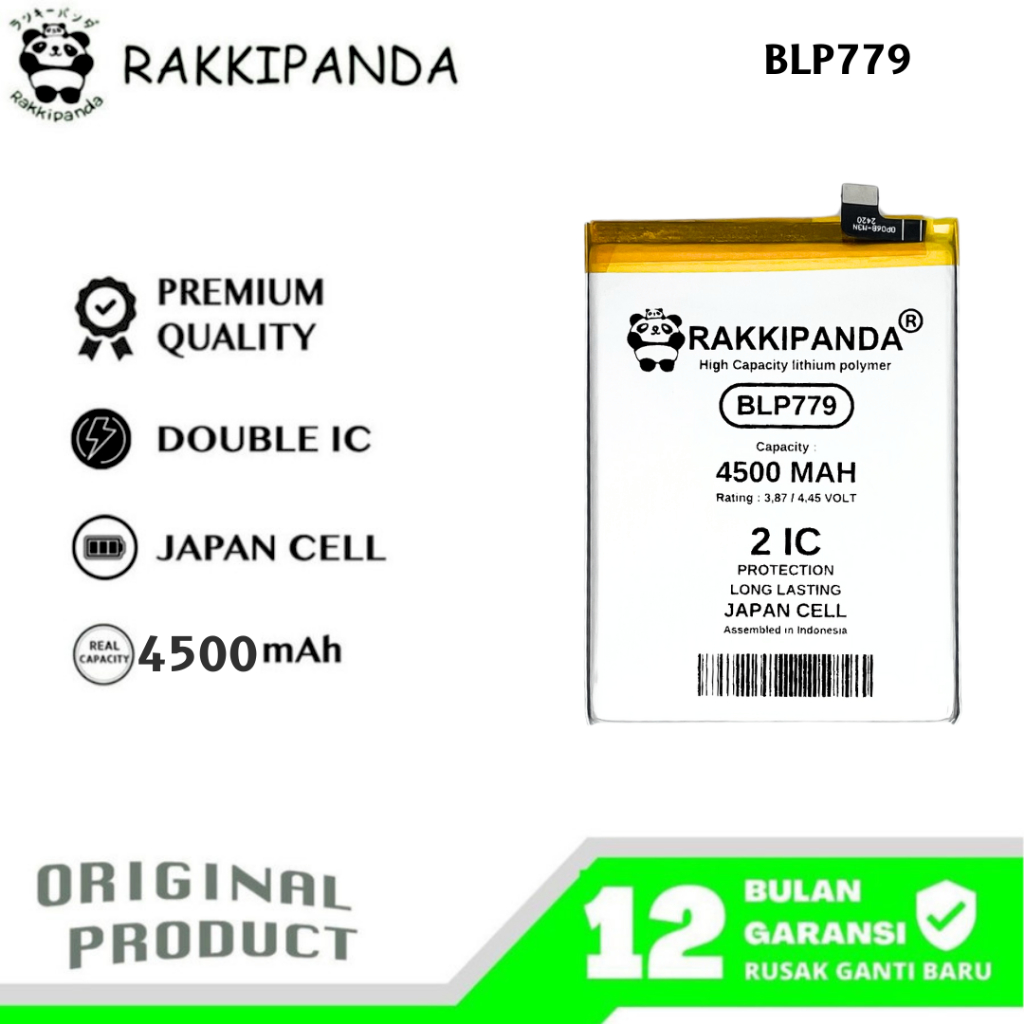 RakkiPanda - BLP779 A92S / Reno 4F Batre Batrai Baterai