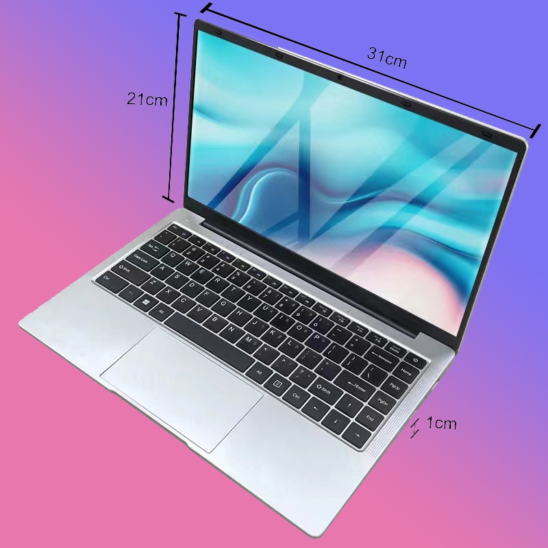 Laptop baru murah 14''  RAM 8/16G+256/512GB SSD N3170 Win11+Office mahasiswa/kantor