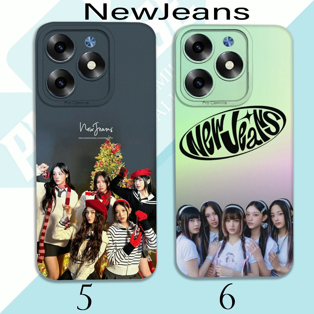 NewJeans  - PROCAMERA - All tipe hp - CASE K-POP - softcase pro camera - softcase lentur -Softcase f